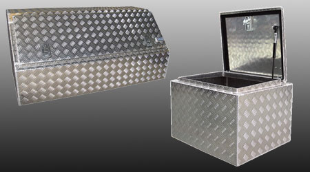 Our Standard Range of Aluminium Tool Boxes