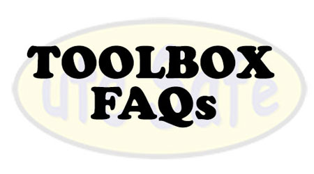 Toolbox FAQ